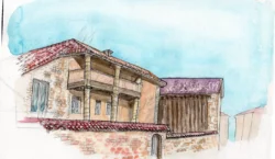Maison Beaujolaise, rue des Bruyères-Vaines