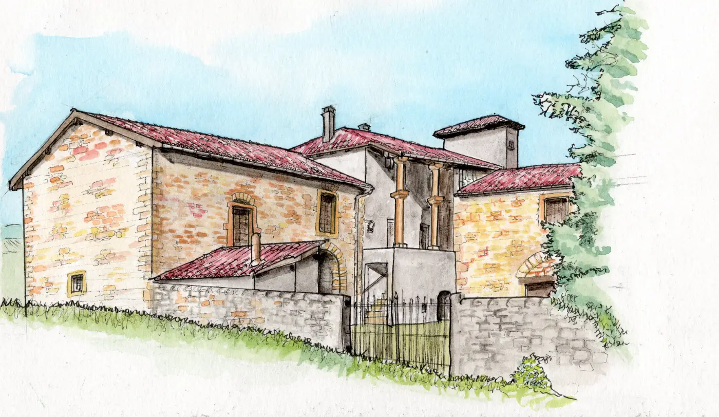 Maison Beaujolais au "Clos" (en bas du chemin de la Radissonne)